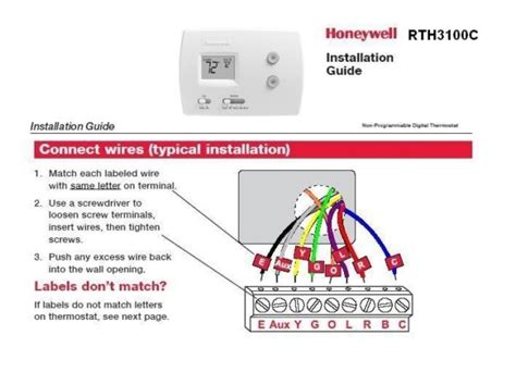 Honeywell Thermostat Function Codes