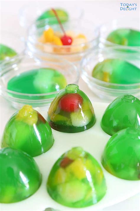 Fruit Cocktail Jello Easter Eggs - Today's Delight