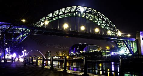 Tyne Bridge at Night | Alex Lonsdale | Flickr