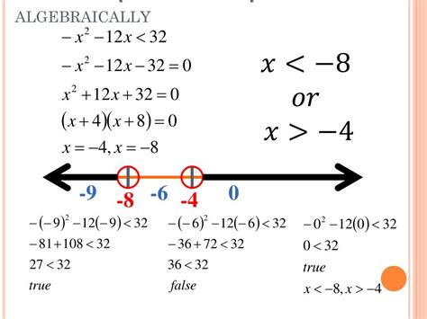 PPT - 4.9 Solving Quadratic Inequalities PowerPoint Presentation, free download - ID:4887323