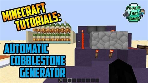 1.7.9 Automatic Cobblestone Generator (86 Cobble/Minute) Minecraft Project