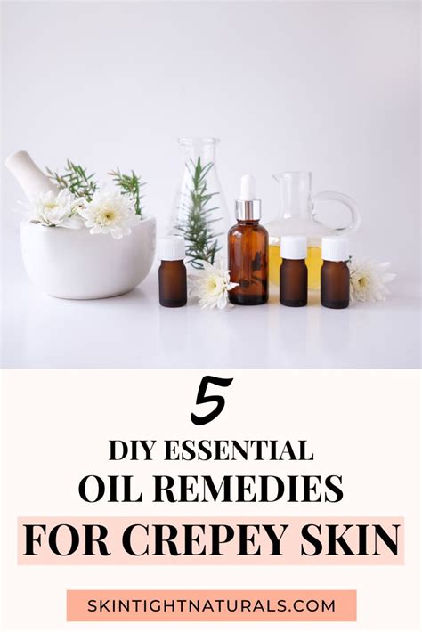 Crepey Skin Remedies - Skin Tight Naturals | Diy essential oil remedies, Crepey skin, Diy ...