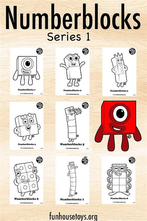 Numberblocks Series 1 | Math for kids, Activities, Train coloring pages