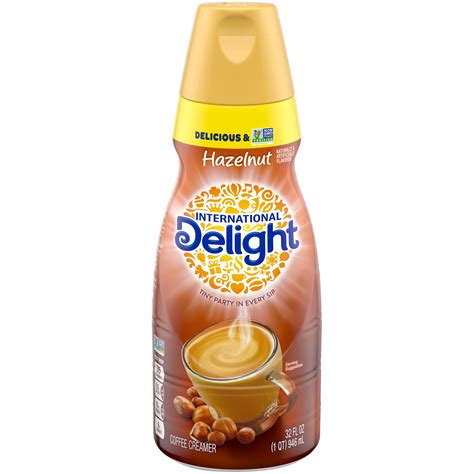 International Delight Hazelnut Coffee Creamer, 32 Oz. - Walmart.com - Walmart.com