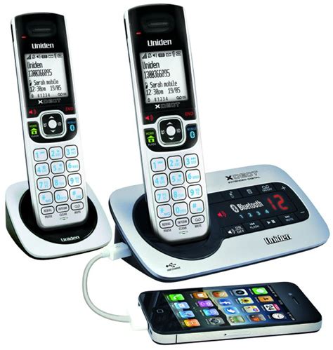 Uniden XDECT 6135BTU cordless phone can answer your mobile too