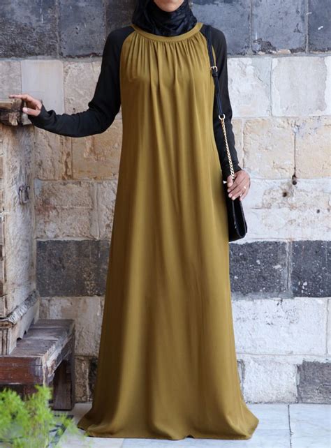 A casual-cool, easy-to-wear #Abaya from Shukronline.com | Abaya fashion ...