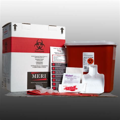 Blood Spill Clean Up & Disposal Kit | Bodily Fluid Clean Up | Mailback Kit