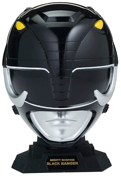 Bandai Power Rangers Legacy Black Ranger 1:4 Scale Helmet – Angel Grove Toys & Collectables