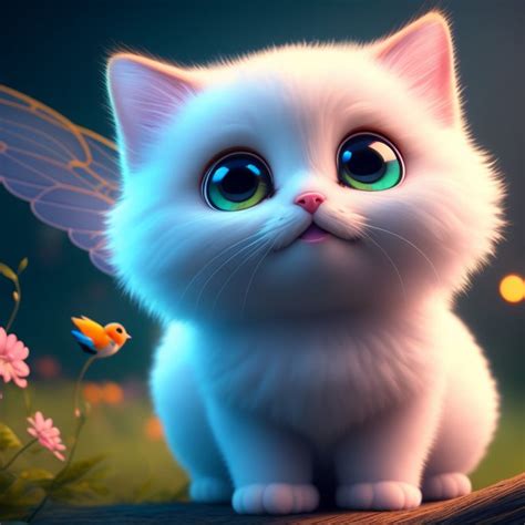 our-hawk592: cute cat with wings bird