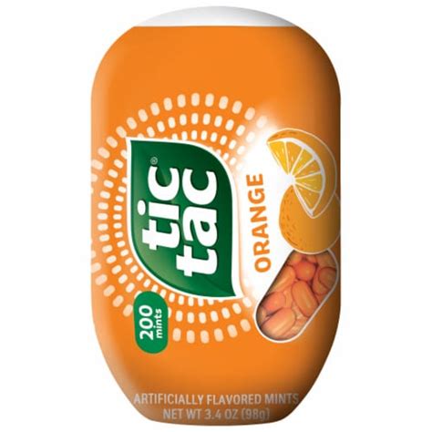 Tic Tac Orange Flavored Mints, 3.4 oz - Kroger