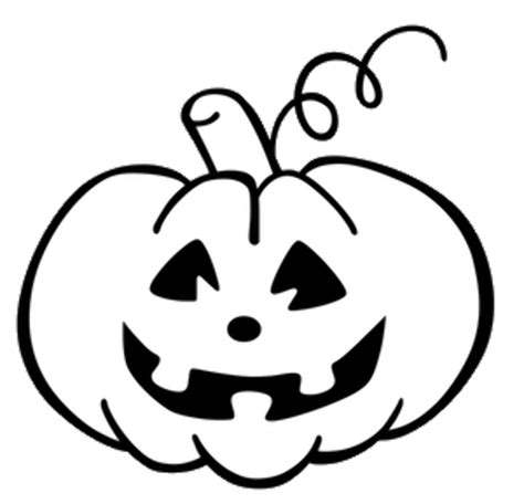 Download High Quality pumpkin clipart black and white happy Transparent ...