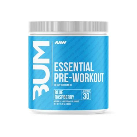 CBUM X RAW Essential Pre-Workout 30 Servings | Supplement King