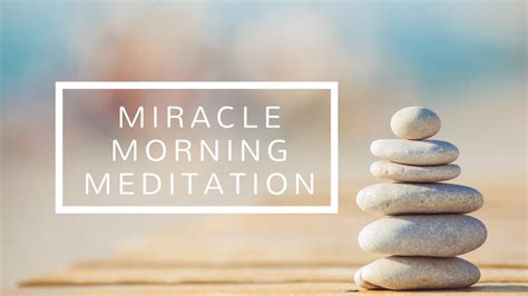 Miracle Morning Meditation: 5 Minutes to A More Productive, Joyful Day ...