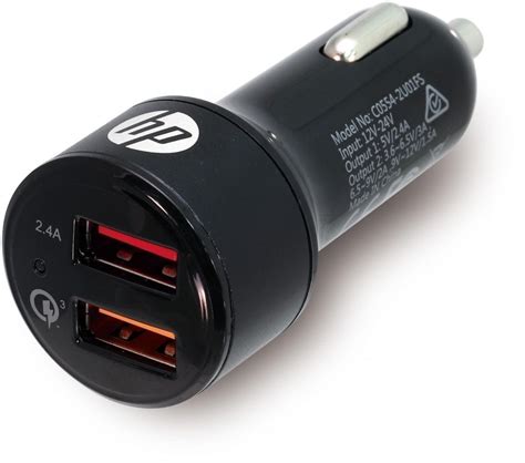 HP USB + Quick Charge™ 3.0 Car Charger – e-Retail.com