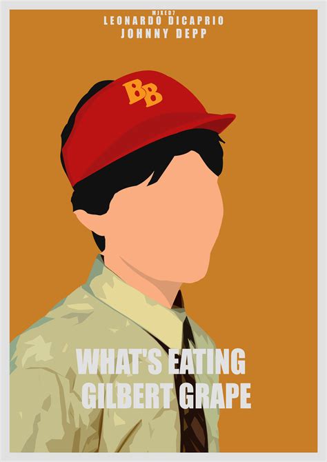 Poster What's Eating Gilbert Grape Johny Depp, Movie Posters Minimalist ...