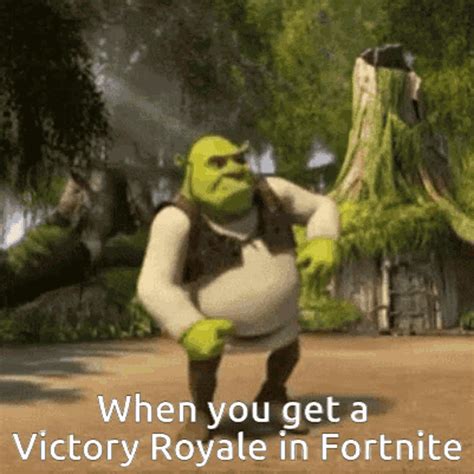 Shrek Fortnite GIF - Shrek Fortnite Victory Royale - Discover & Share GIFs