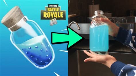 DIY - FORNITE MINI SHIELD POTION (EDIBLE) - YouTube