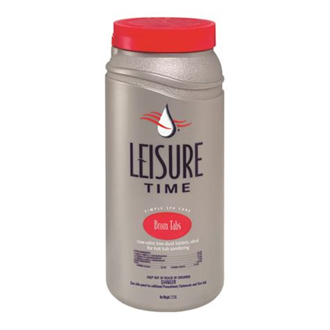 Bromine Water Treatment 1.5 lbs Tablet by Leisure Time | Spa Parts + by Allied