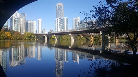 Austin Skyline from Lady Bird Lake : r/Austin