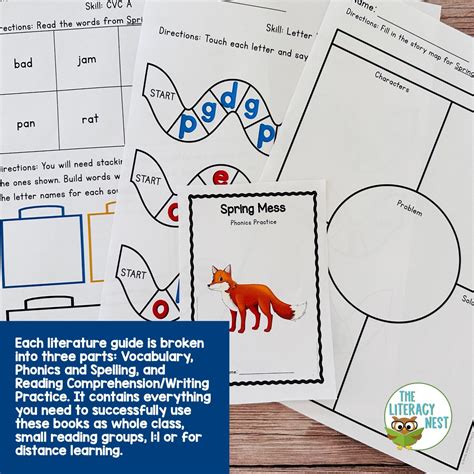 Book Companion Activities for Easy Readers BUNDLE - The Literacy Nest