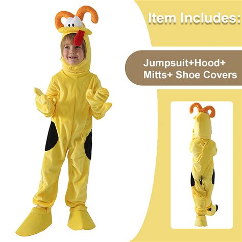 Halloween Party Children Cosplay Odie Costumes Kids Cos Garfield Odie – Megajoy AU