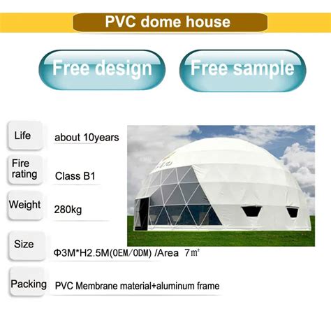 Prefab Camping Igloo House Glamping Dome Shelter 3d Max 6m Diameter ...