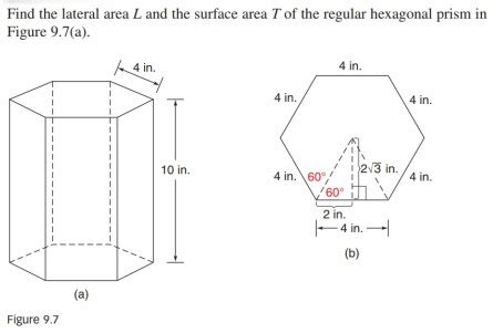 Answered: Find the lateral area L and the surface… | bartleby