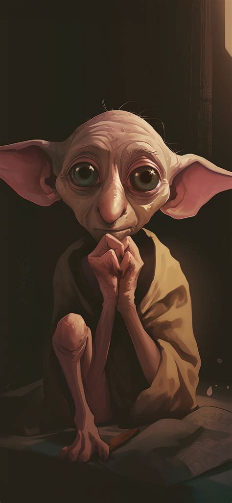 Harry Potter Dobby Art Wallpapers - Harry Potter Wallpaper iPhone