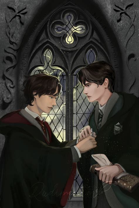 Tom Riddle And Harry Potter Fan Art