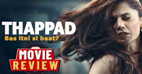 Thappad-Movie Review - Avaaz24