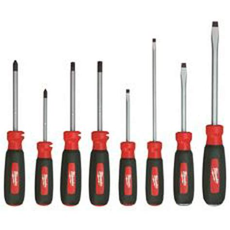 Milwaukee 8 Piece Screwdriver Set - Walmart.com - Walmart.com