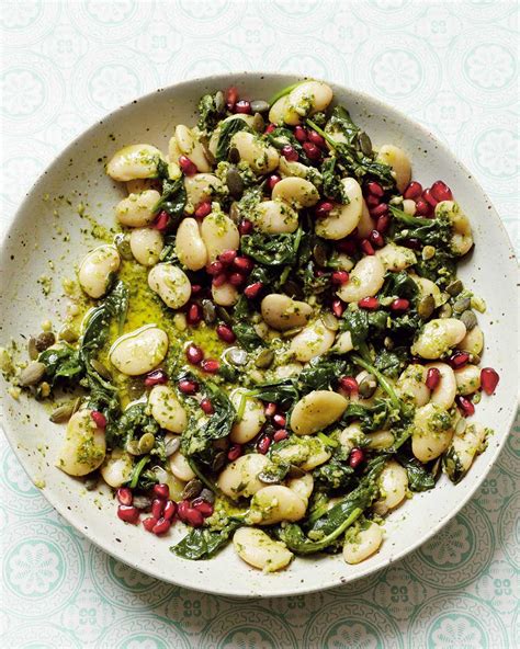 Warming pesto butter beans recipe | delicious. magazine