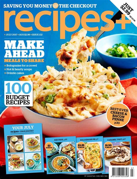 recipes+ Magazine-July 2017 Magazine - Get your Digital Subscription