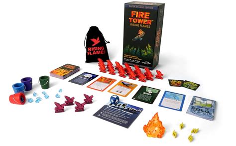 Amazon.com: Fire Tower Rising Flames Board Game Expansion (Deluxe ...