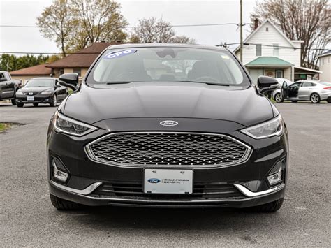 2020 Ford Fusion Hybrid TITANIUM Agate Black, 2.0L iVCT Atkinson Cycle ...