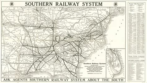 Southern Railway System | Curtis Wright Maps