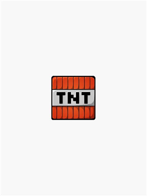 "TNT for the minecraft game" Sticker for Sale by Timur14 | Redbubble