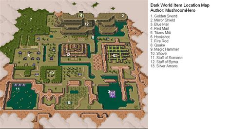 Overworld Item Map - IGN