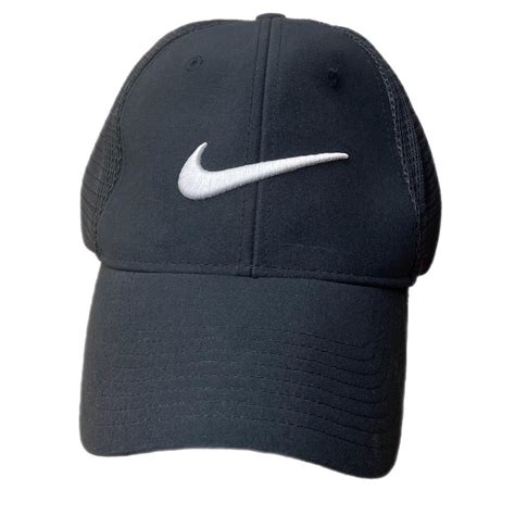 Nike Golf Black Fitted Hat -no flaws -minimalist... - Depop