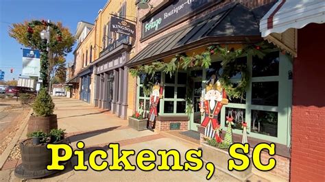 I'm visiting every town in SC - Pickens, South Carolina - YouTube