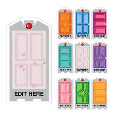 Printable Monsters Inc Doors