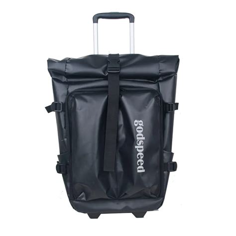 Godspeed high quality waterproof pvc backpack with wheels travel ...