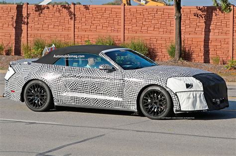 Refreshed 2018 Ford Mustang Coupe, Convertible Caught Testing | Automobile Magazine