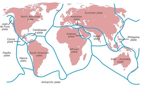 Tectonic Plates Map Usa | My XXX Hot Girl