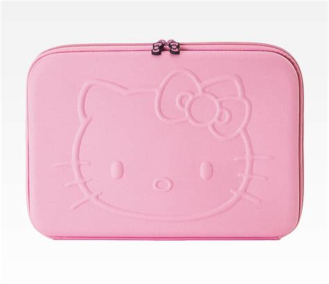 Hello Kitty 15" Pink Laptop Case: Embossed Face in Accessories Electronics Laptop Sleeves, Cases ...