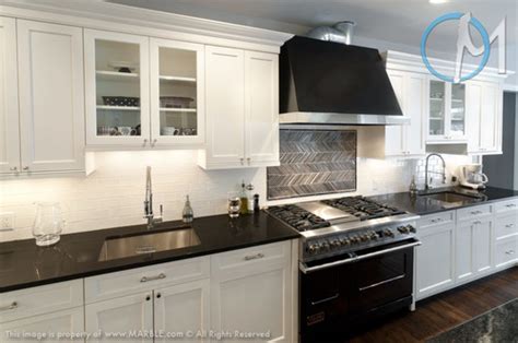 How to Pair Absolute Black Leathered Granite in the Kitchen | Rye, NY