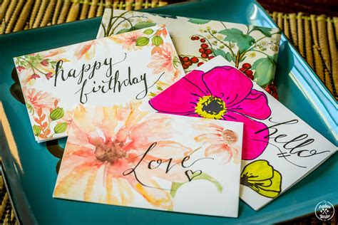 Free Flower Card Printables