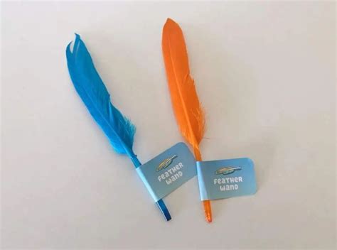 Bluey Feather Wand