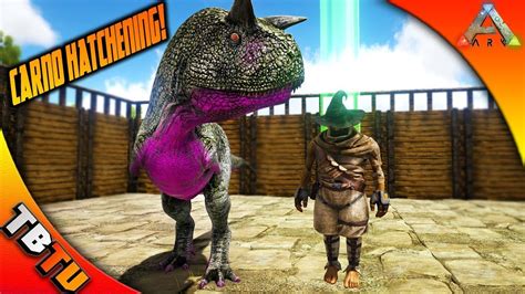 THE CARNOTAURUS HATCHENING! CARNO COLOR MUTATIONS! Ark Survival Evolved - YouTube