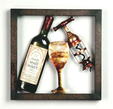 15 Collection of Wine Metal Wall Art